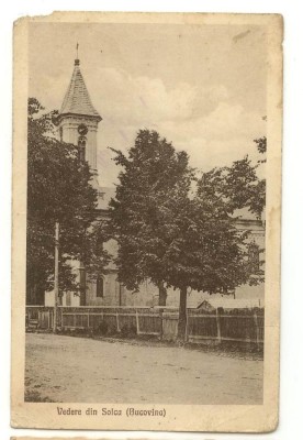 Vedere din Solca (Bucovina) foto