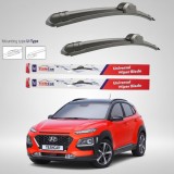 Cumpara ieftin Ștergătoare Hyundai Kona (2017&ndash;2020) Flat | Set față &ndash; TeamCar&reg;
