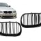 Grile Centrale BMW 5 Series E60 E61 (2003-2010) Negru Lucios M Design Performance AutoTuning