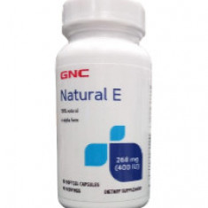Vitamina E Naturala 268 UI, 90 capsule, GNC