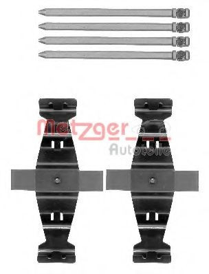 Set accesorii, placute frana MERCEDES E-CLASS (W212) (2009 - 2016) METZGER 109-1786 foto