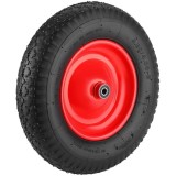 Roata pentru roaba rosie cu rulment, 16", Kraft