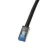 PATCH CORD S/FTP LOGILINK Cat6a, cupru, 0.5 m, negru, AWG26, dublu ecranat, outdoor, &quot;CQ7023S&quot; (timbru verde 0.08 lei)