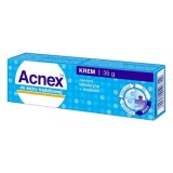 Cremă de față Acnex cu lactoferină, squalane și bisabolol pentru ten gras și cu imperfecțiuni, 35 g