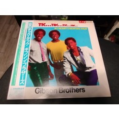 Vinil LP "Japan Press" PROMO Gibson Brothers &lrm;&ndash; Tic...Tac...Tic...Tac... (NM)