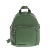 Rucsac mini verde cu bretele detasabile