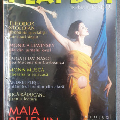 Plai cu boi. Revista lu' Dinescu, Anul 1 Nr. 1 (oct 2000). Maia Morgenstern...