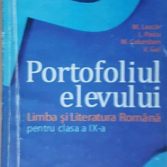 Portofoliul elevului. Limba si literatura romana pentru clasa a 6-a - M. Lascar, L. Paicu