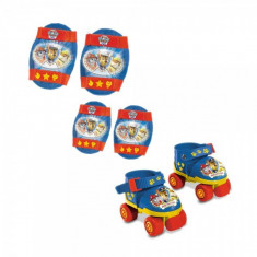 Role copii ajustabile Paw Patrol 4 roti cu protectii foto