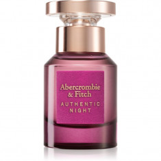 Abercrombie & Fitch Authentic Night Women Eau de Parfum pentru femei 30 ml