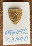 QW9 N9 30 - insigna - tematica sport - cluburi sportive La Liga Spania - Athletic Bilbao - placata cu aur de 24 de carate