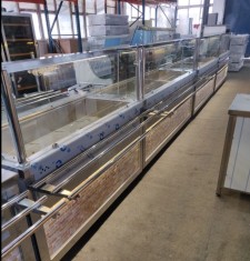 LINIE AUTOSERVIRE - VITRINE CALDE BAIN MARIE SI VITRINE RECI