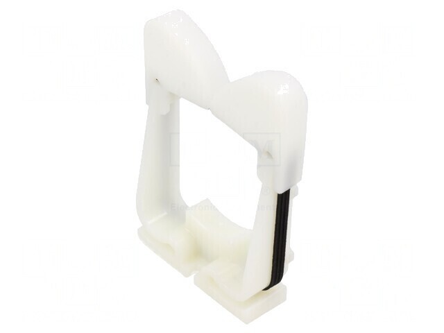 Clemă montată cu șurub poliamidă naturală 71,4mm