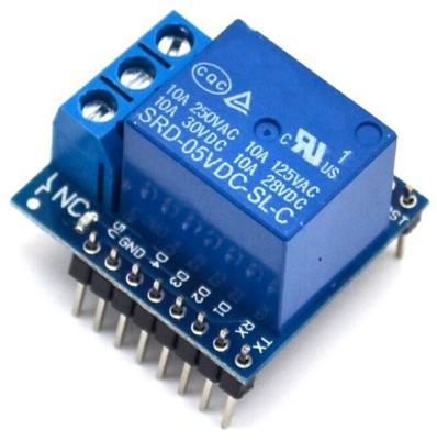 Modul releu shield 1 canal Wemos D1 mini foto