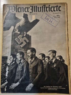 revista nazista austria 30 aprilie 1941-articole si foto al 2-lea razboi mondial foto