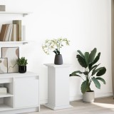 Gossi suport prezentare cu depozitare alb 31x30x60 cm lemn prelucrat