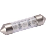 Cumpara ieftin Bec LED SOFIT 42MM 3 SMD 5050 12V ALBA CALDA 3000K CANBUS COD: PT84