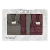 Set Cadou De Lux, 2 Halate + 4 Prosoape Asortate Cu Sapun Inclus