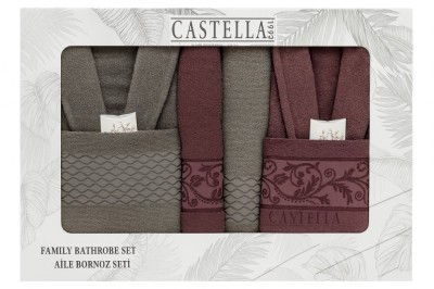 Set Cadou De Lux, 2 Halate + 4 Prosoape Asortate Cu Sapun Inclus foto