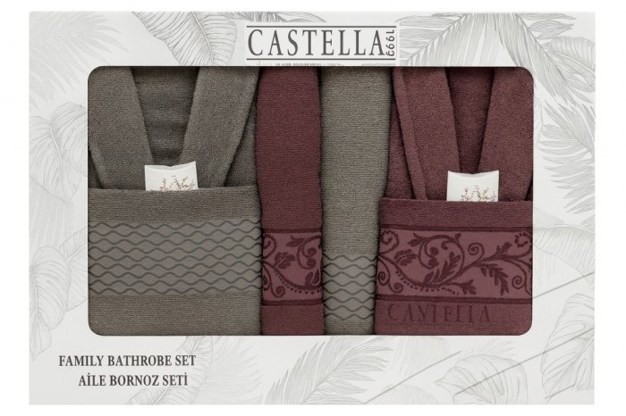 Set Cadou De Lux, 2 Halate + 4 Prosoape Asortate Cu Sapun Inclus