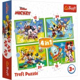 PUZZLE TREFL LOL 4IN1 MICKEY MOUSE SI PRIETENII SuperHeroes ToysZone