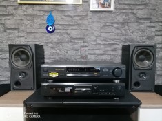 Sistem audio digital minidisc recorder SONY boxe MISSION