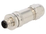 Mufă M12 3-PIN tată cablu IP67 DeviceNet/CANopen, TE Connectivity