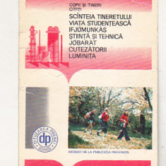 bnk cld Calendar de buzunar 1980 Difuzarea presei