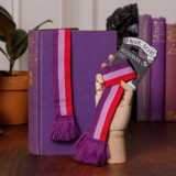 Semn de carte - Book Scarf - Pink and Purple | If (That Company Called), If (That Company Called)
