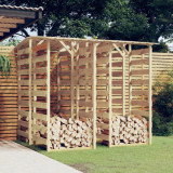 Pergole cu acoperis, 4 buc., 100x90x200 cm, lemn de pin tratat GartenMobel Dekor, vidaXL