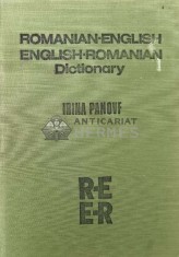 Romanian-English, English-Romanian dictionary - 1983 - Irina Panovf ($S162)