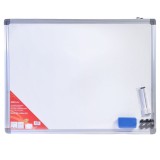 Тablа alba de aluminiu Mark.B7, Magnetica, 60x45 cm