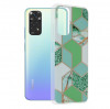 Techsuit - Marble Series - Xiaomi Redmi Note 11 / Note 11S verde