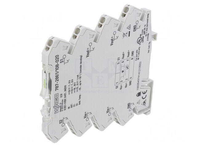 &Icirc;ntrerupător de Supracurent 24VDC 1A 1P IP20