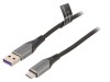 Cablu USB 2.0 Vention A la C, 2m, Negru