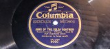 PLACA GRAMOFON / PATEFON. COLUMBIA SONG OF THE VOLGA BOATMEN