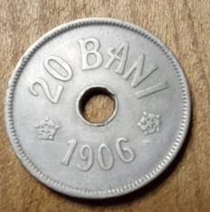 A. Romania 20 bani 1906j foto