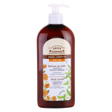 Green Pharmacy Body Care Calendula &amp; Green Tea Lotiune de corp cu efect de intinerire si fermitate 500 ml