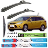Cumpara ieftin Ștergătoare Ford Focus III Turnier (2011&ndash;2014) TeamCar&reg; &ndash; Set Complet