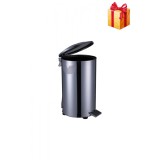 Cos de gunoi industrial cu pedala, din inox, 50 litri