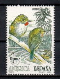 Spania 1990 - America UPAEP - Păsări, MNH