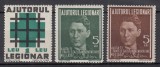 ROMANIA 1940 AJUTORUL LEGIONAR SERIE MNH