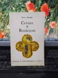 Enzo Bianchi, Cuv&acirc;nt și rugăciune, Sibiu 1996, Editura Deisis, 065