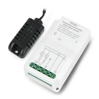 Senzor de temperatură wireless WIFI pentru Moes foto