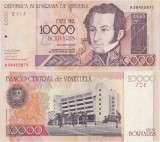 2000 (25 V), 10,000 Bol&iacute;vares (P-85a) - Venezuela - stare XF+