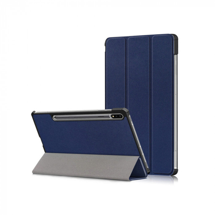 Husa Flip pentru Samsung Galaxy Tab S7 / S8 Techsuit FoldPro Blue