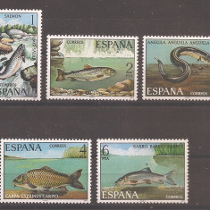 Spania 1977 - Pesti de apa dulce, MNH