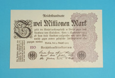 Germania 2.000.000 Mark 1923 &amp;#039;Reichsbanknote&amp;#039; UNC serie: HO foto