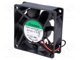 Ventilator DC axial 12V 70x70x25mm 83,25m3/h 45dBA SUNON