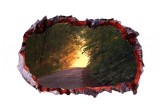 Cumpara ieftin Autocolant decorativ, Gaura in perete, Multicolor, 85 cm, 603STC-1, animale si pasari, Oem